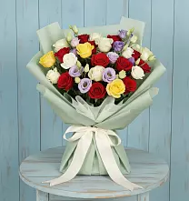 Букет цветов из:  Розы в Аткарске