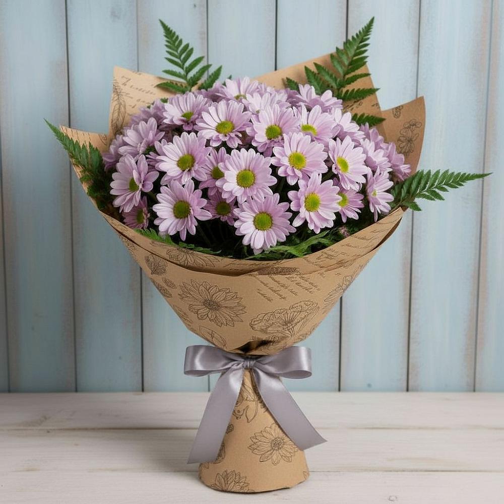 Букет цветов из: Хризантемы в Аткарске