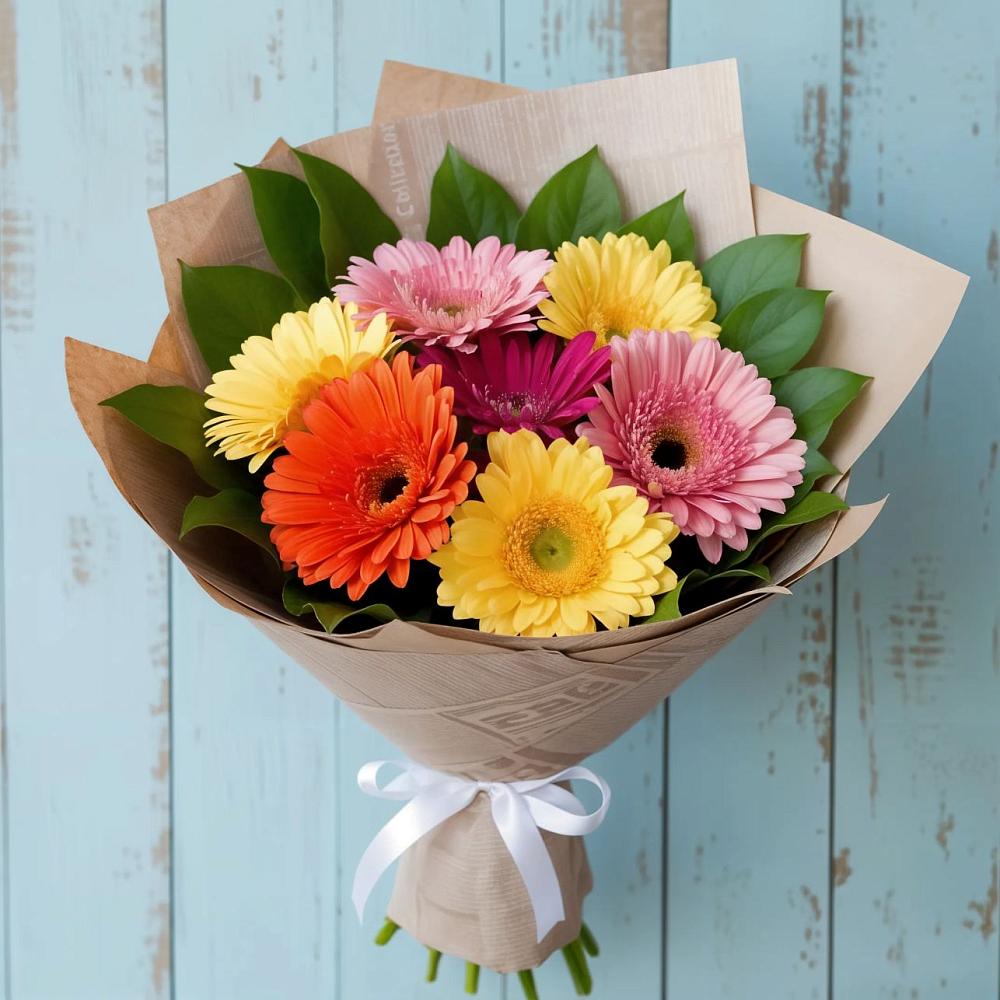 Букет цветов из: Герберы в Аткарске