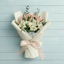 Букет цветов из:  Альстромерии #REPLACE_PRED# Аткарске