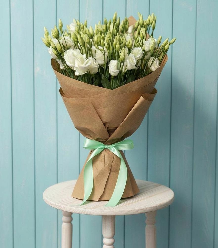 Букет цветов из: Лизиантусы в Аткарске