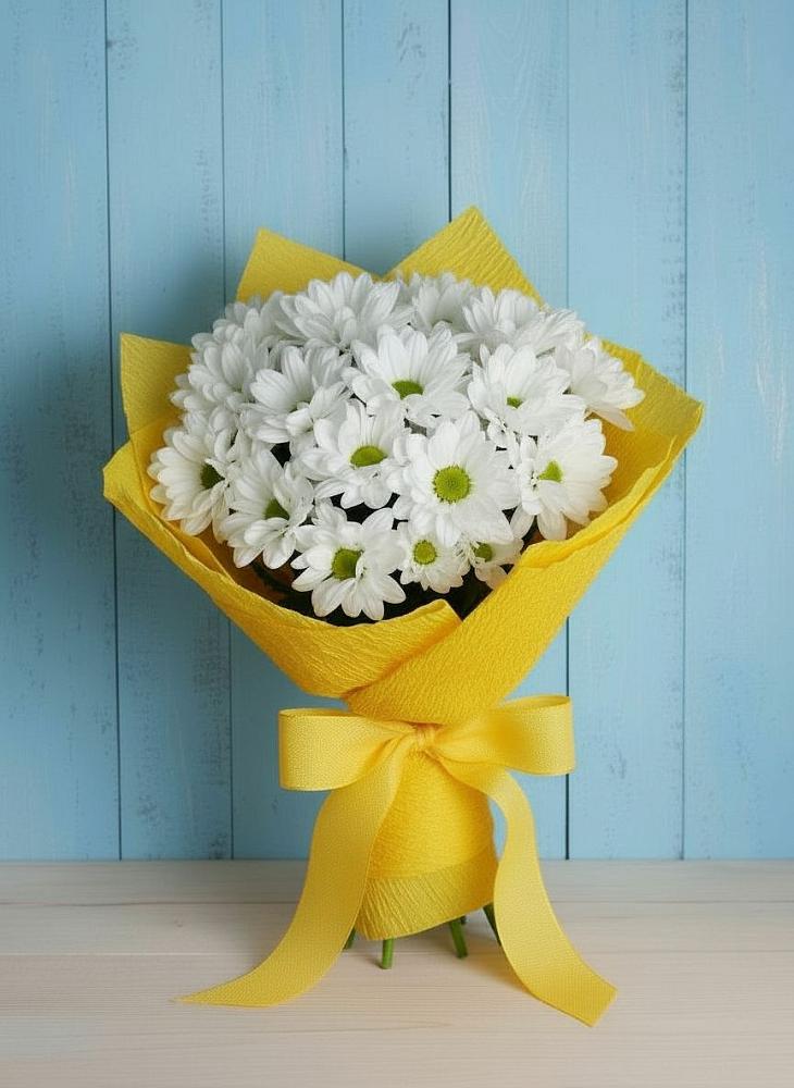 Букет цветов из: Хризантемы в Аткарске