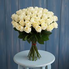 Букет 51 Белая роза Эдлесс Лав #REPLACE_PRED# Аткарске