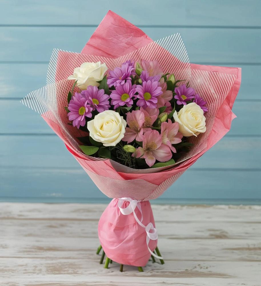 Букет цветов из: Герберы в Аткарске