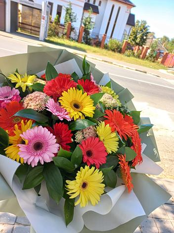 Букет цветов из: Герберы в Аткарске